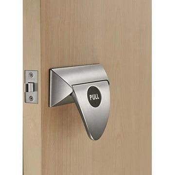 Sargent 28-HPU15P-ALP-32D Ligature Resistant HP Series Push/Pull Passage Lock, 5" Backset, With Push/Pull Trim, US32D/630 Satin Stainless Steel